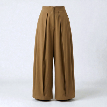 Pantalon Large Fluide Femme – vue 1