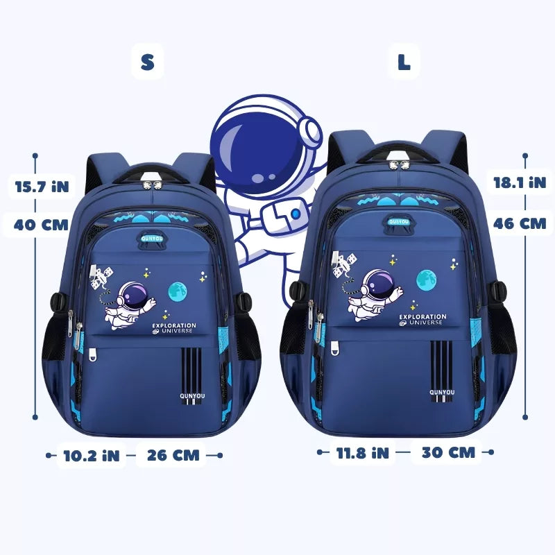Sac à dos scolaire espace disponible en plusieurs couleurs