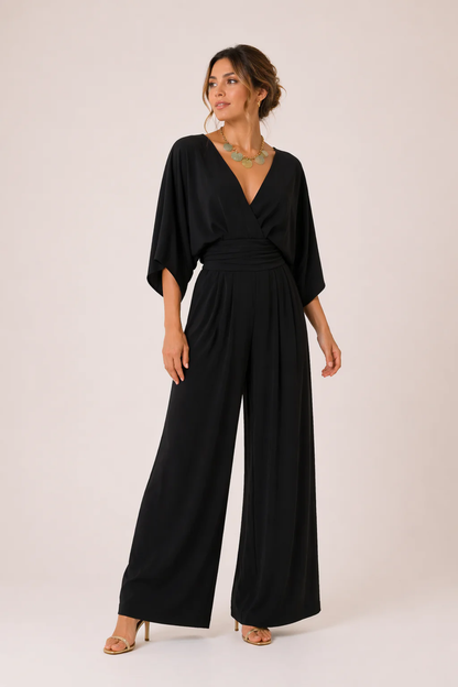 Combinaison Femme Fluide – Coupe Élégante & Taille Marquée, Style Chic Polyvalent