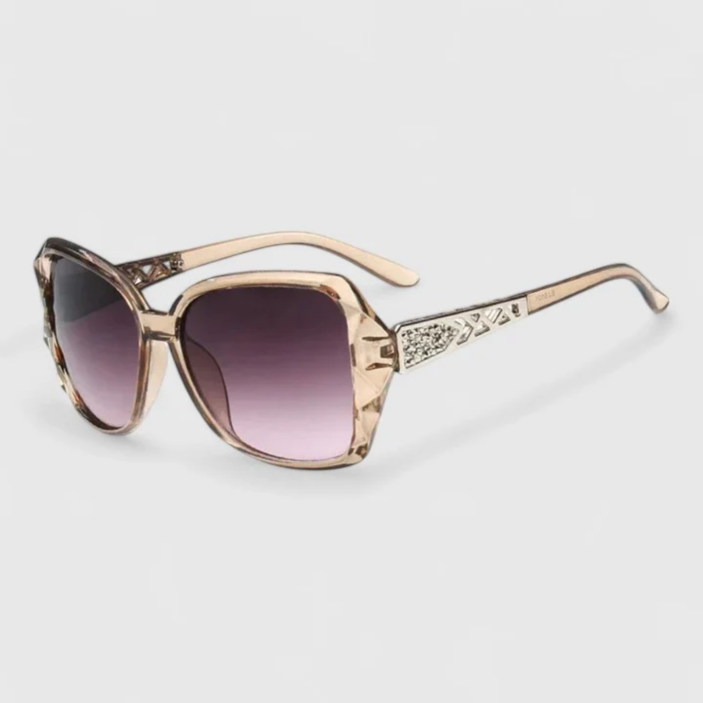 Lunettes de Soleil Femme Oversize – Monture Élégante avec Détails Raffinés