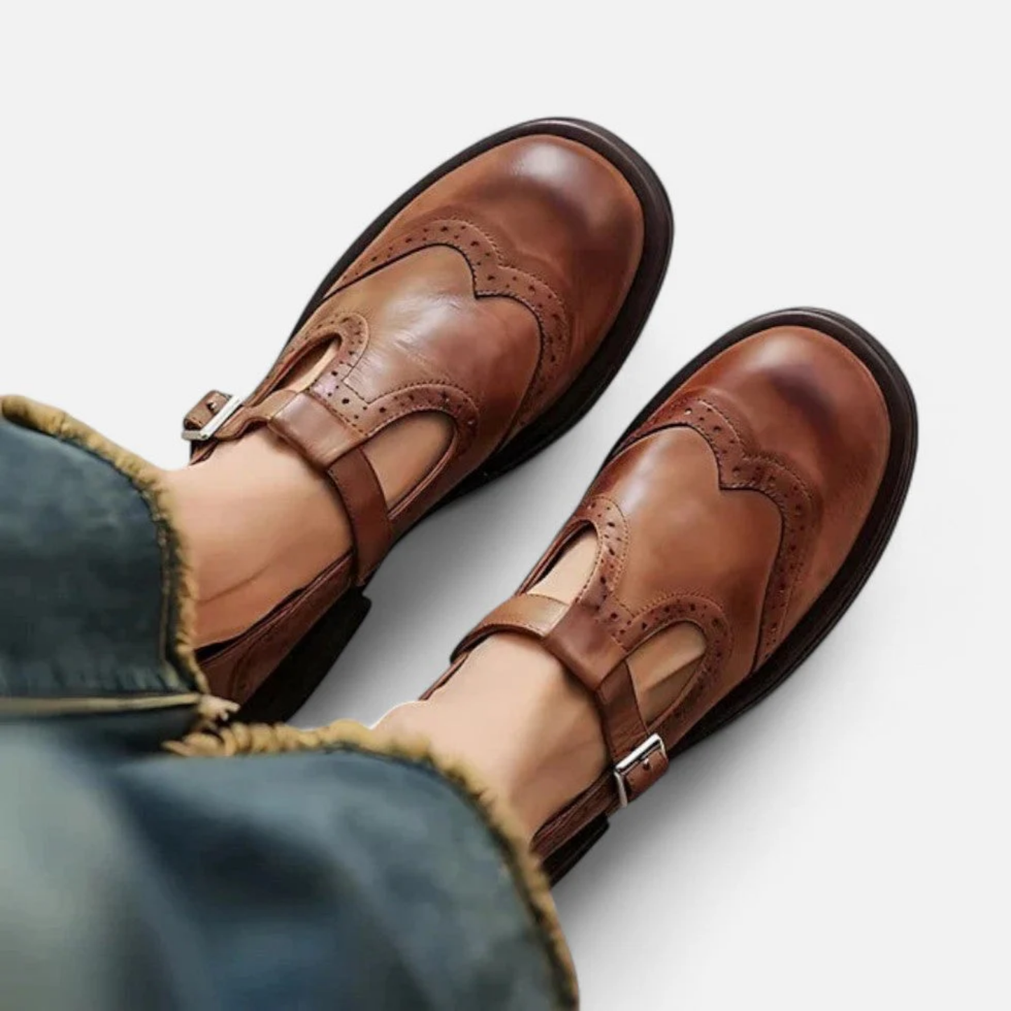 Tongs Femme Élégantes – Réglables en Cuir & Légèreté, Style Chic Estival