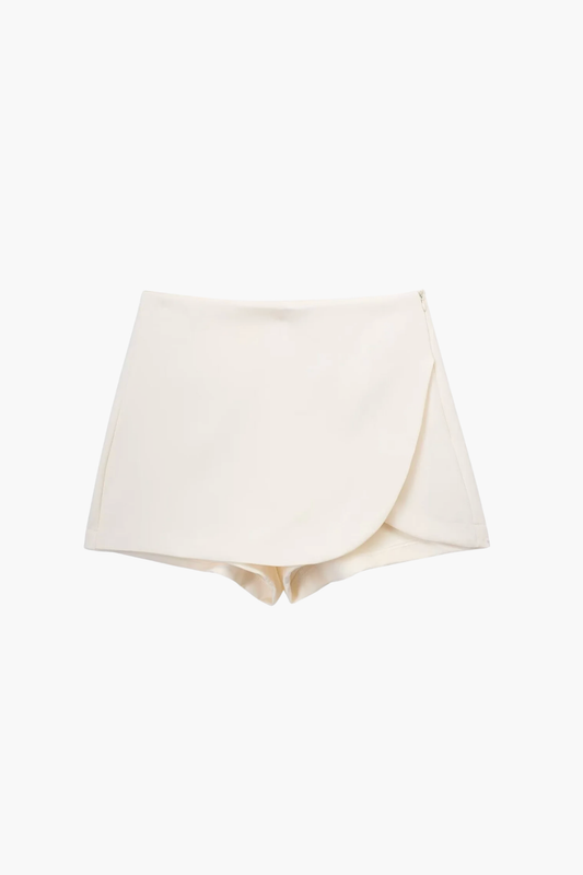Jupe-Short Femme Portefeuille – Coupe Courte Chic & Style Minimaliste | Été & Soirée Décontractée