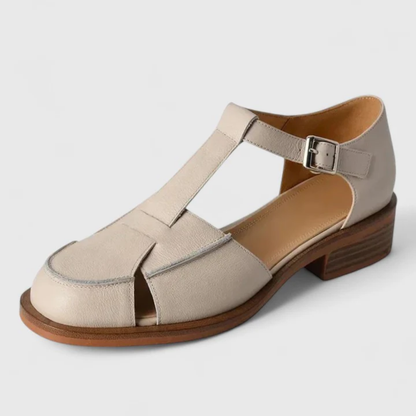 Sandales Femme Confort Bride Boucle – Talon Bas Stable | Maintien Ergonomique