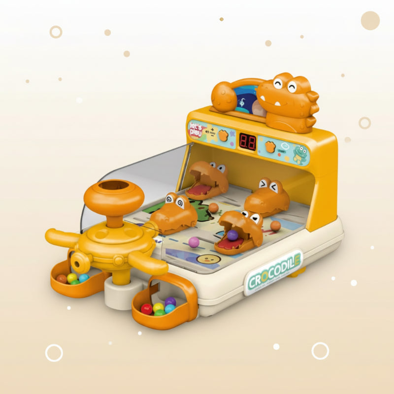 Flipper crocodile d'arcade, coloris orange