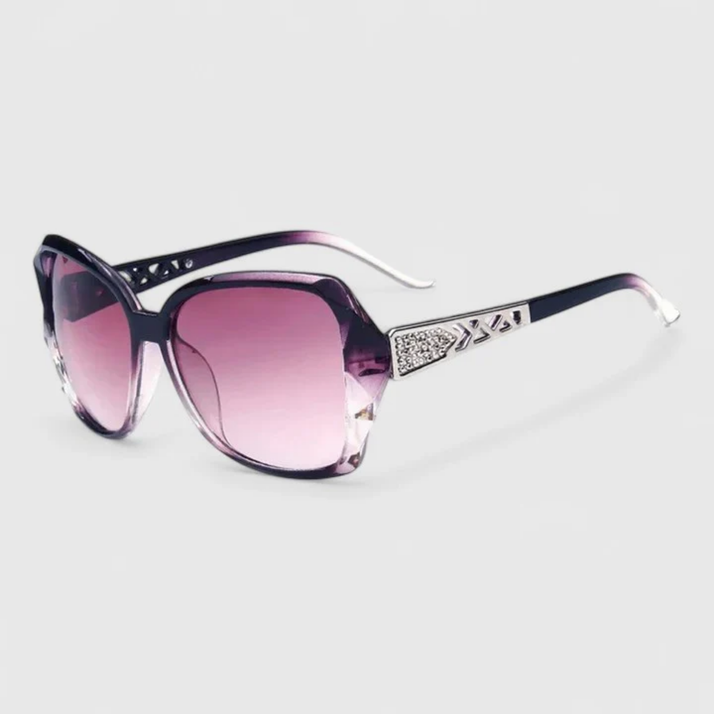 Lunettes de Soleil Femme Oversize – Monture Élégante avec Détails Raffinés