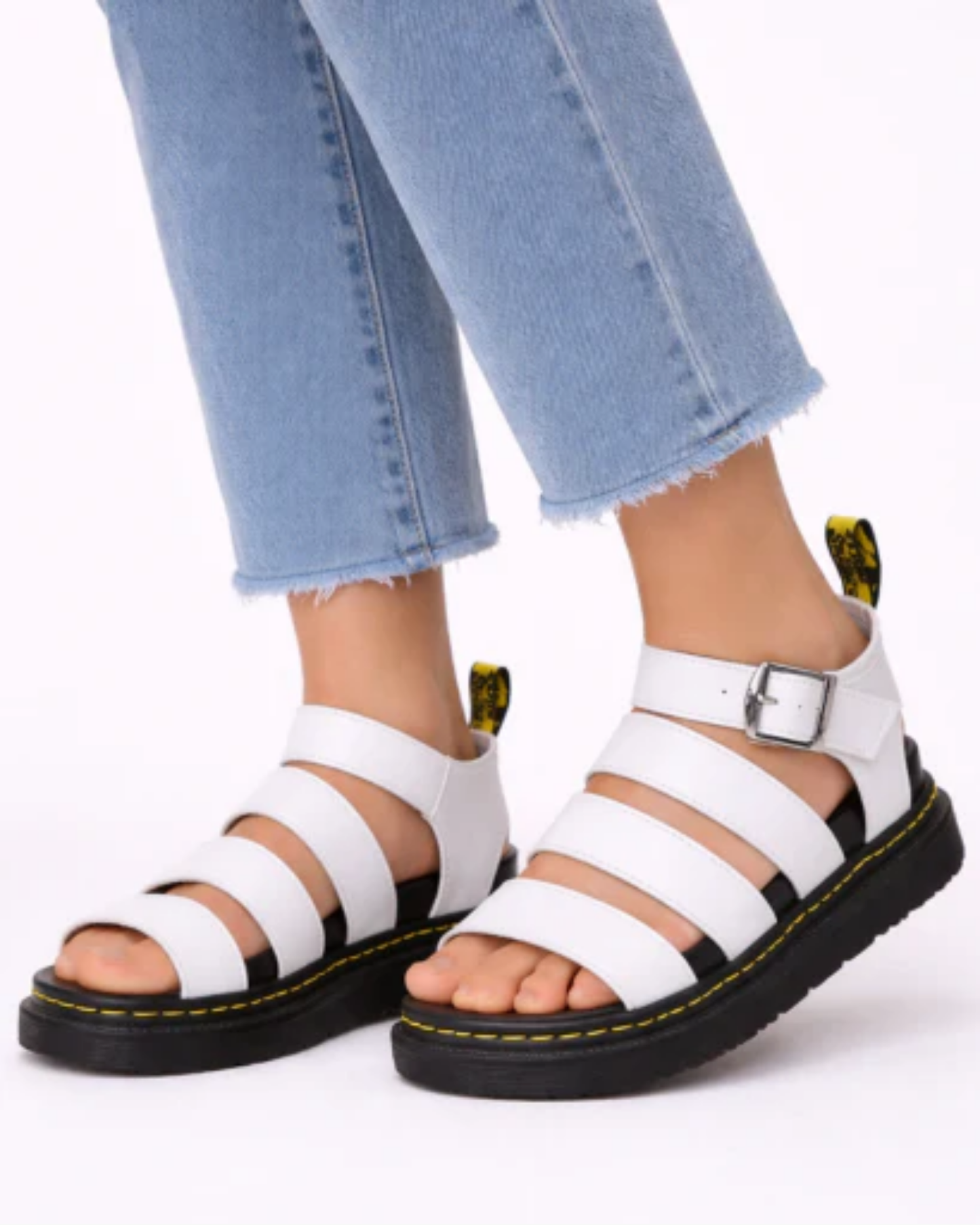 Sandales Compensées Femme – Brides Multiples & Boucle Ajustable, Plateforme Confort Été