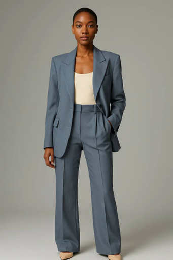 Ensemble Tailleur Femme Marron