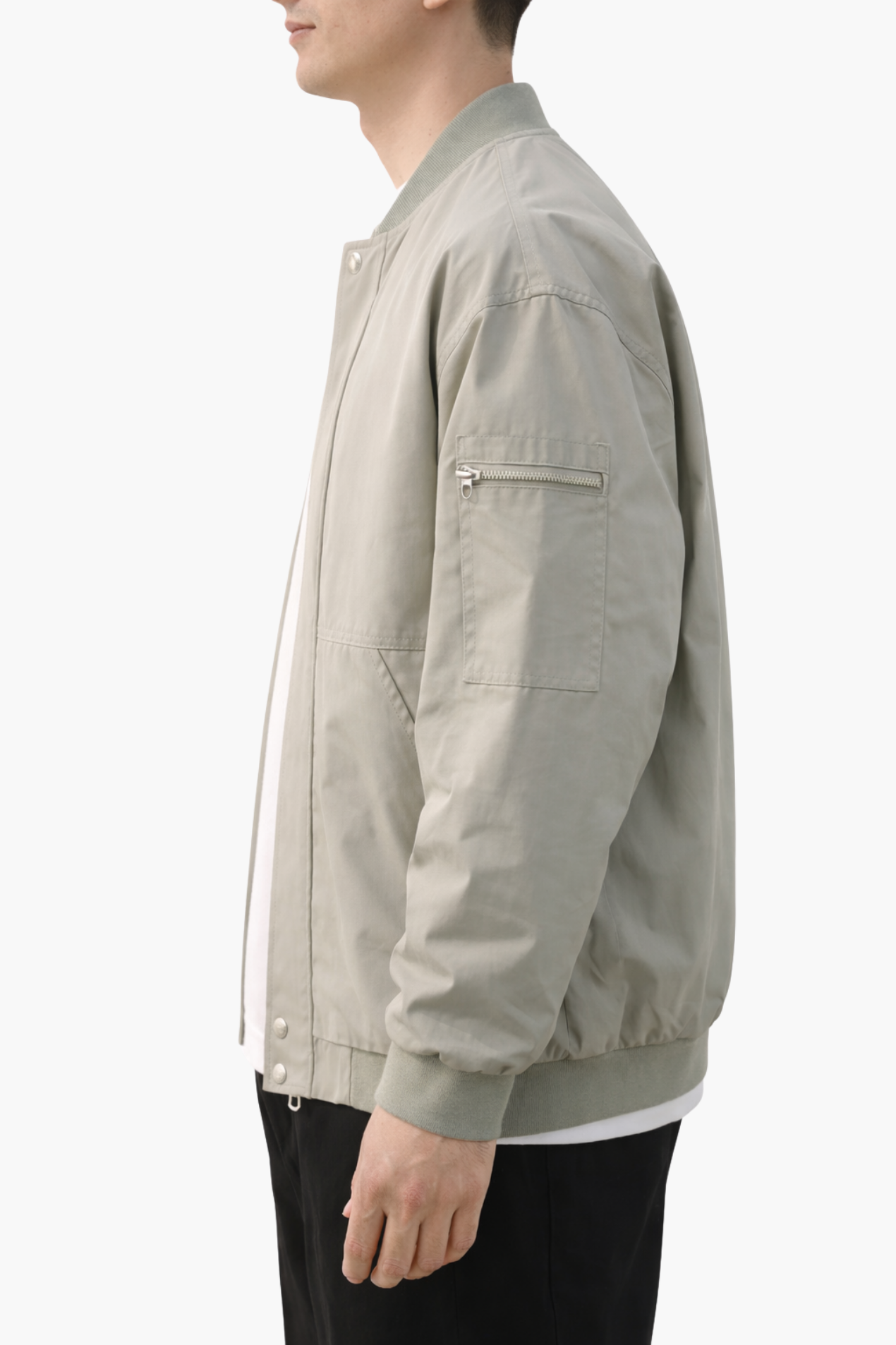 Blouson Bomber Homme Léger – Style Urbain & Coupe Casual Zippée | Mi-Saison & Sortie