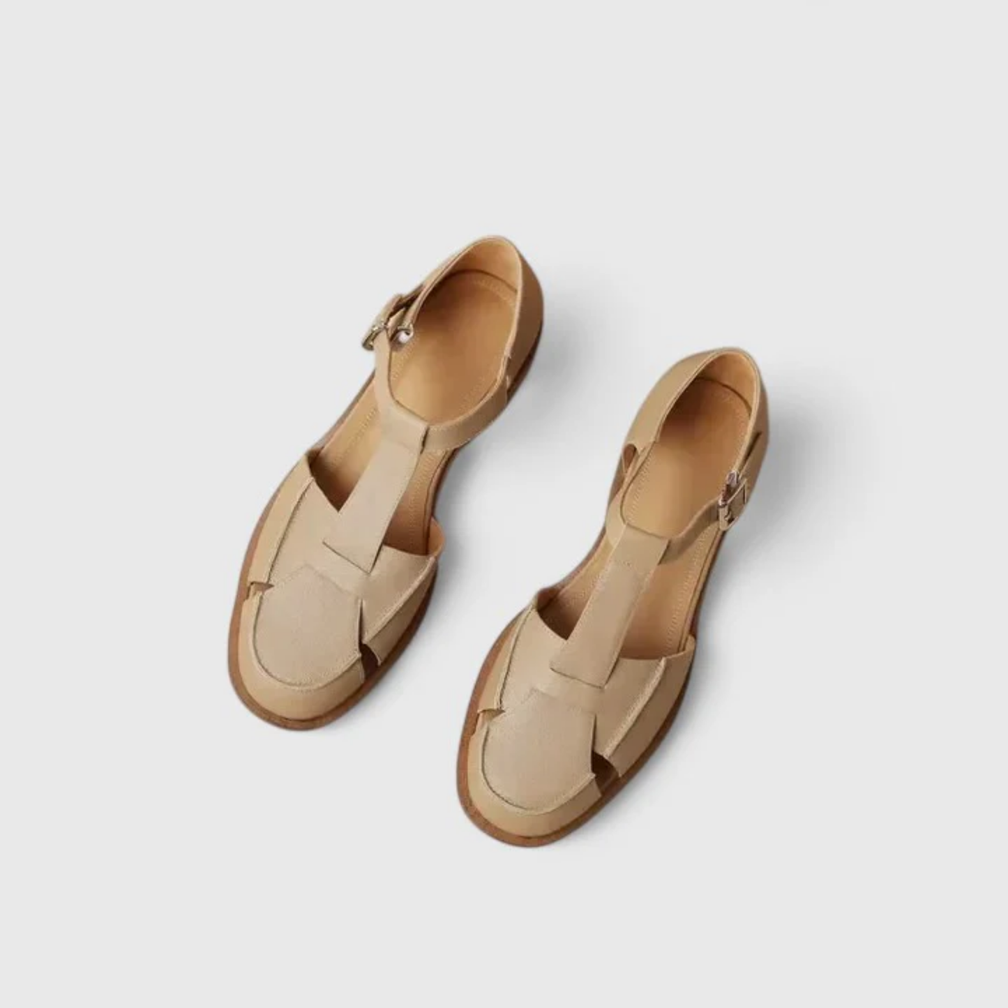 Sandales Femme Confort Bride Boucle – Talon Bas Stable | Maintien Ergonomique