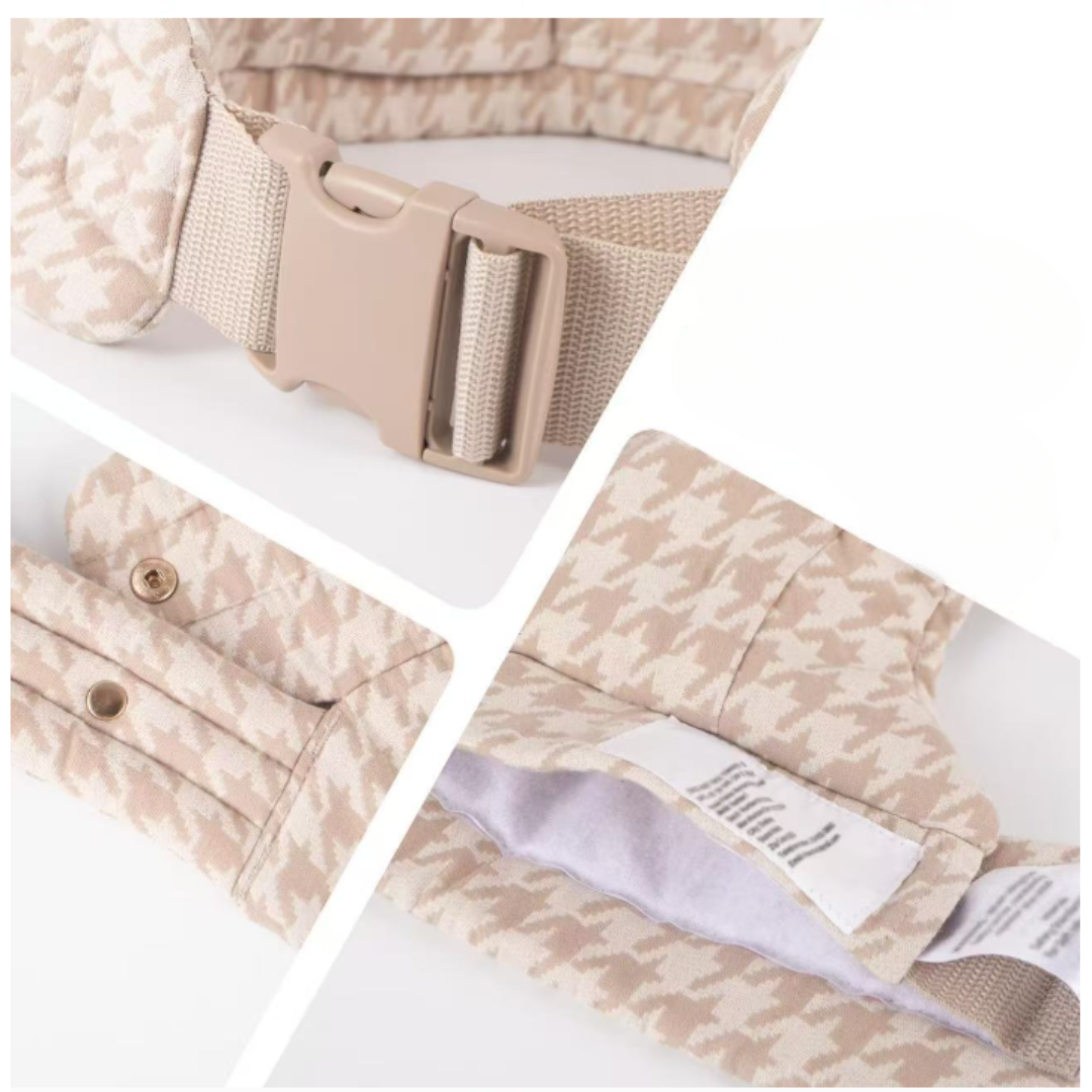 Détail de la ceinture lombaire et du panneau de soutien