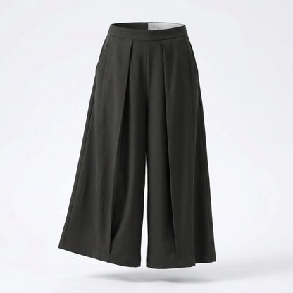 Pantalon Large Fluide Femme – vue 2