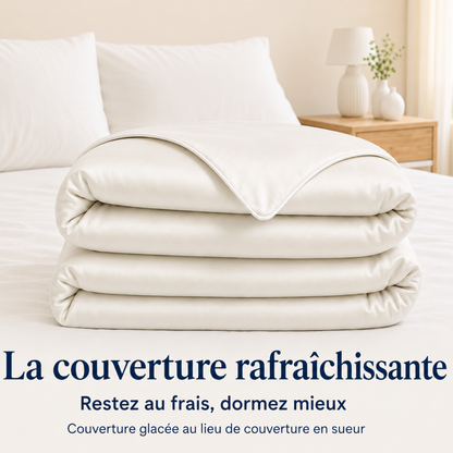 Couverture Rafraîchissante – Nuits Fraîches Sans Transpiration, Effet Glacial