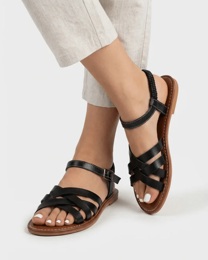 Sandales Ergonomiques Orthopédiques Femme – Brides Croisées & Cheville, Confort Quotidien Été – vue 3