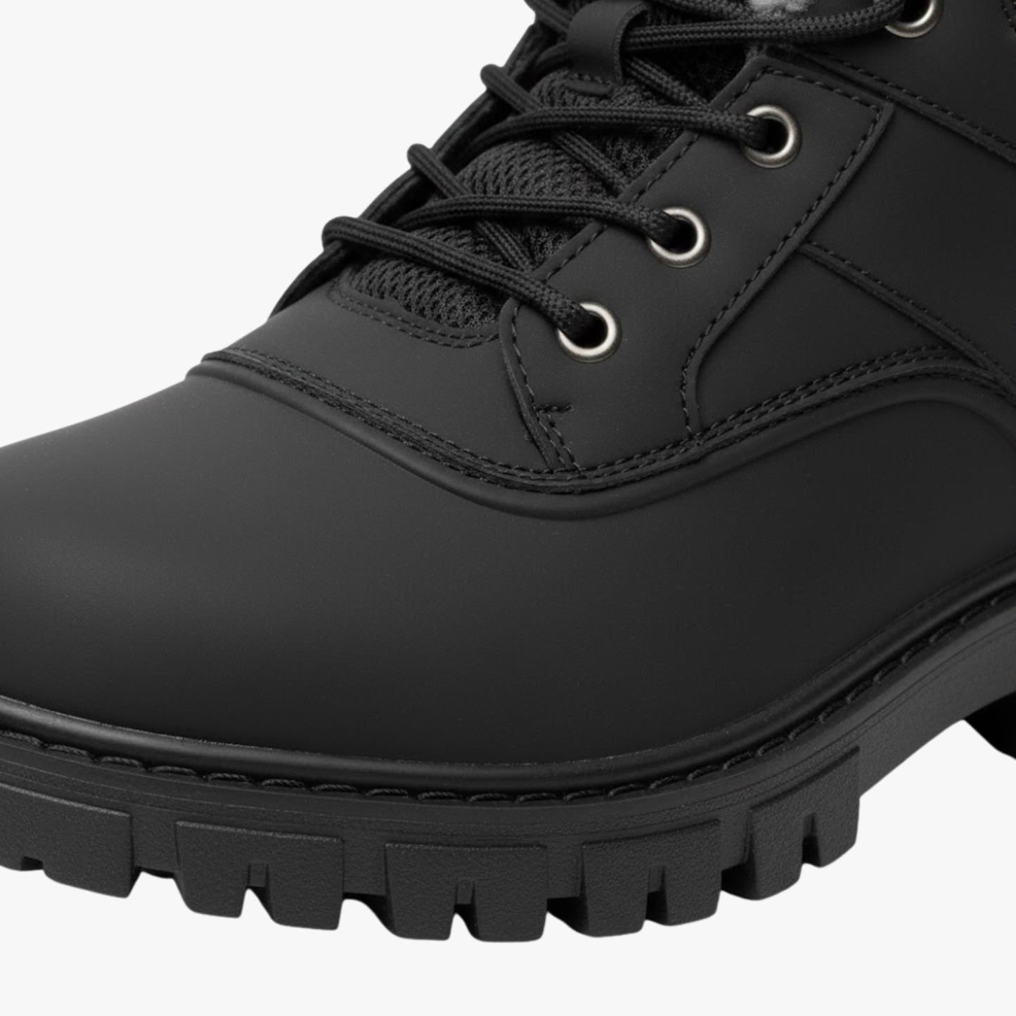 Bottes de neige homme, détail doublure peluche