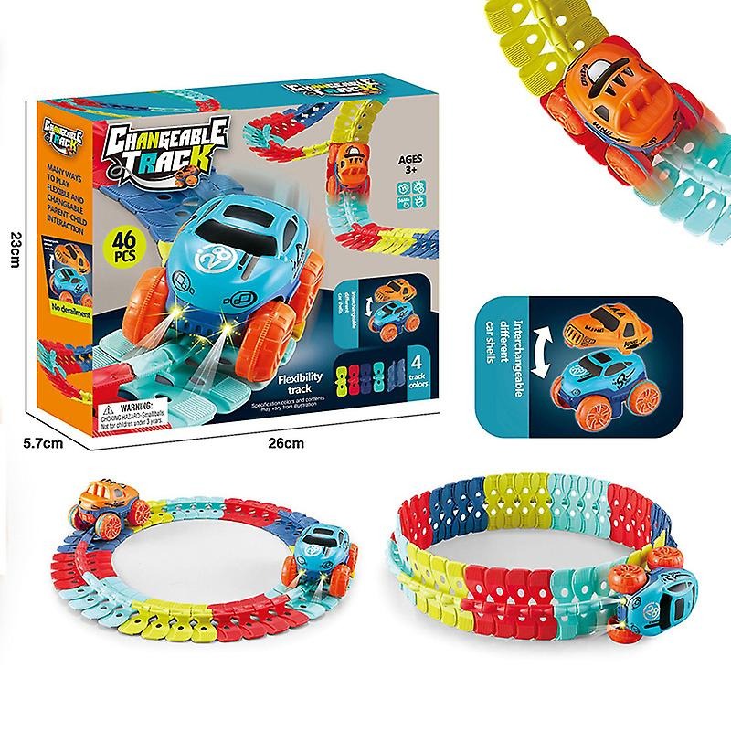 Circuit flexible 46 pièces – 1,1 mètre de piste