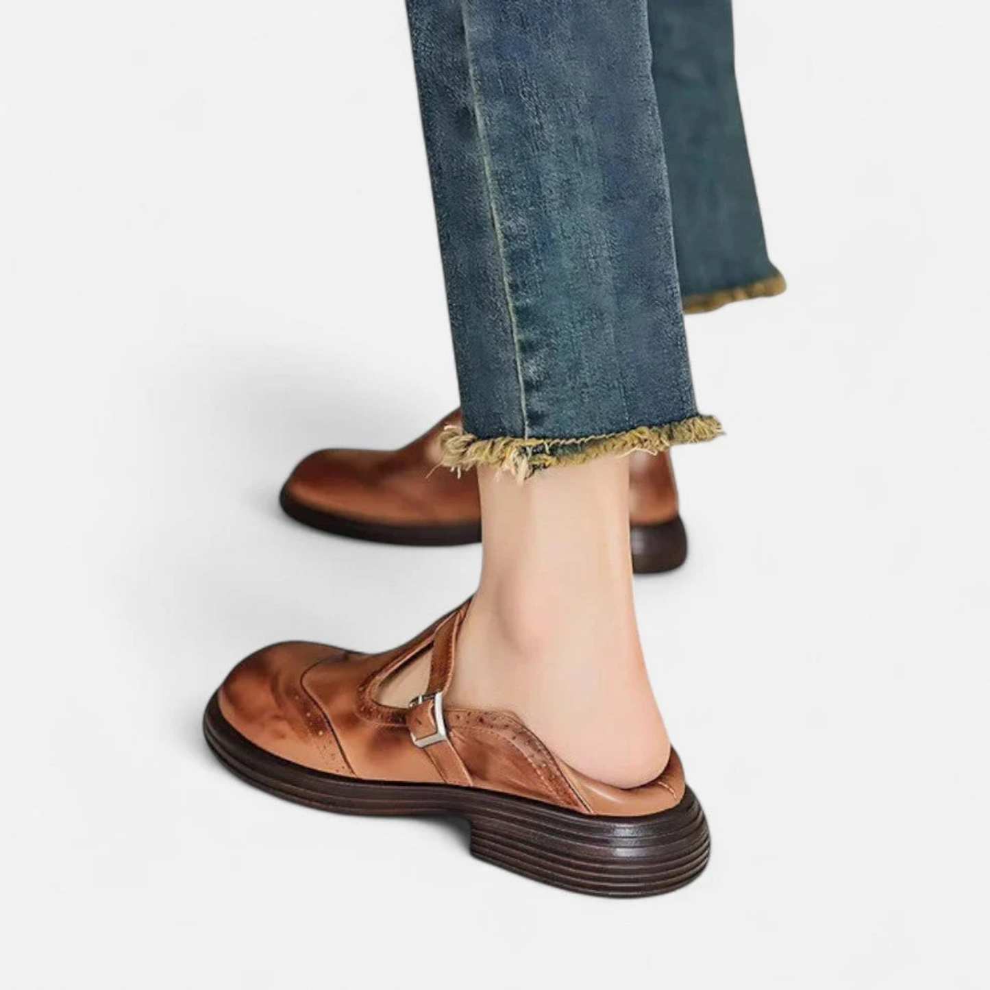 Tongs Femme Élégantes – Réglables en Cuir & Légèreté, Style Chic Estival