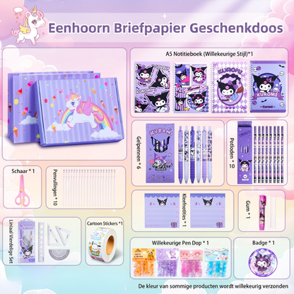 Coffret premium licorne en coffret cadeau