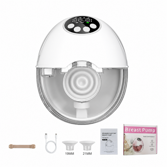 Tire-lait électrique portable, double pompe mains libres avec écran LED