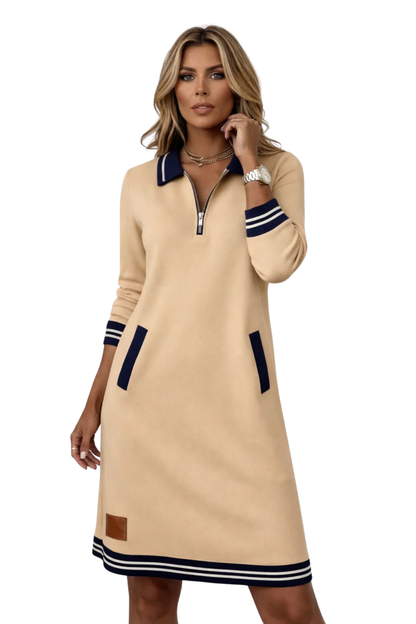 Robe Pull Femme – Coupe Décontractée & Confort Maille, Style Casual Chic Quotidien | Robe Tricot
