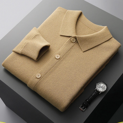 Cardigan Homme Cachemire Classique – Élégance & Douceur Intemporelle | Automne Hiver