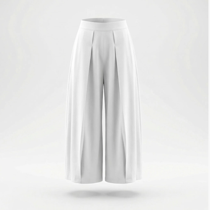 Pantalon Large Fluide Femme – vue 3