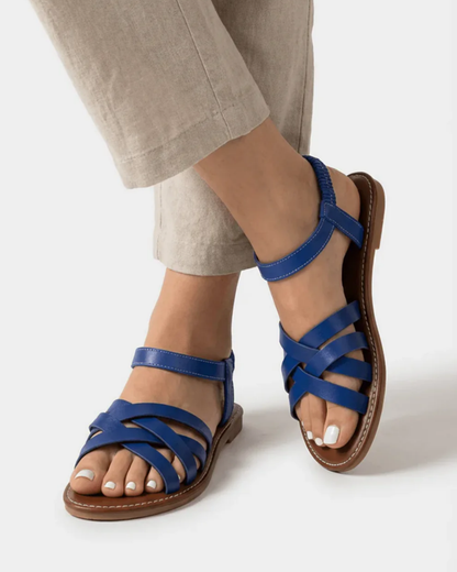 Sandales Ergonomiques Orthopédiques Femme – Brides Croisées & Cheville, Confort Quotidien Été – vue 5