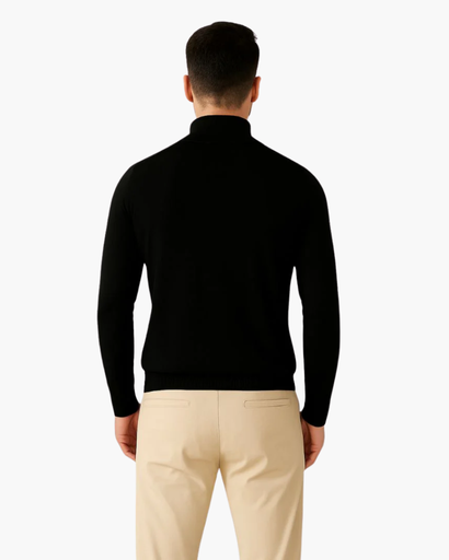 Pull Homme Demi-Zip – Style Business Décontracté & Élégant | Automne Hiver