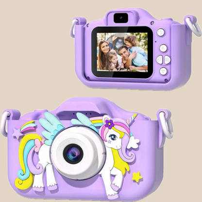Appareil photo numérique enfant avec sa carte mémoire 32 Go et ses accessoires