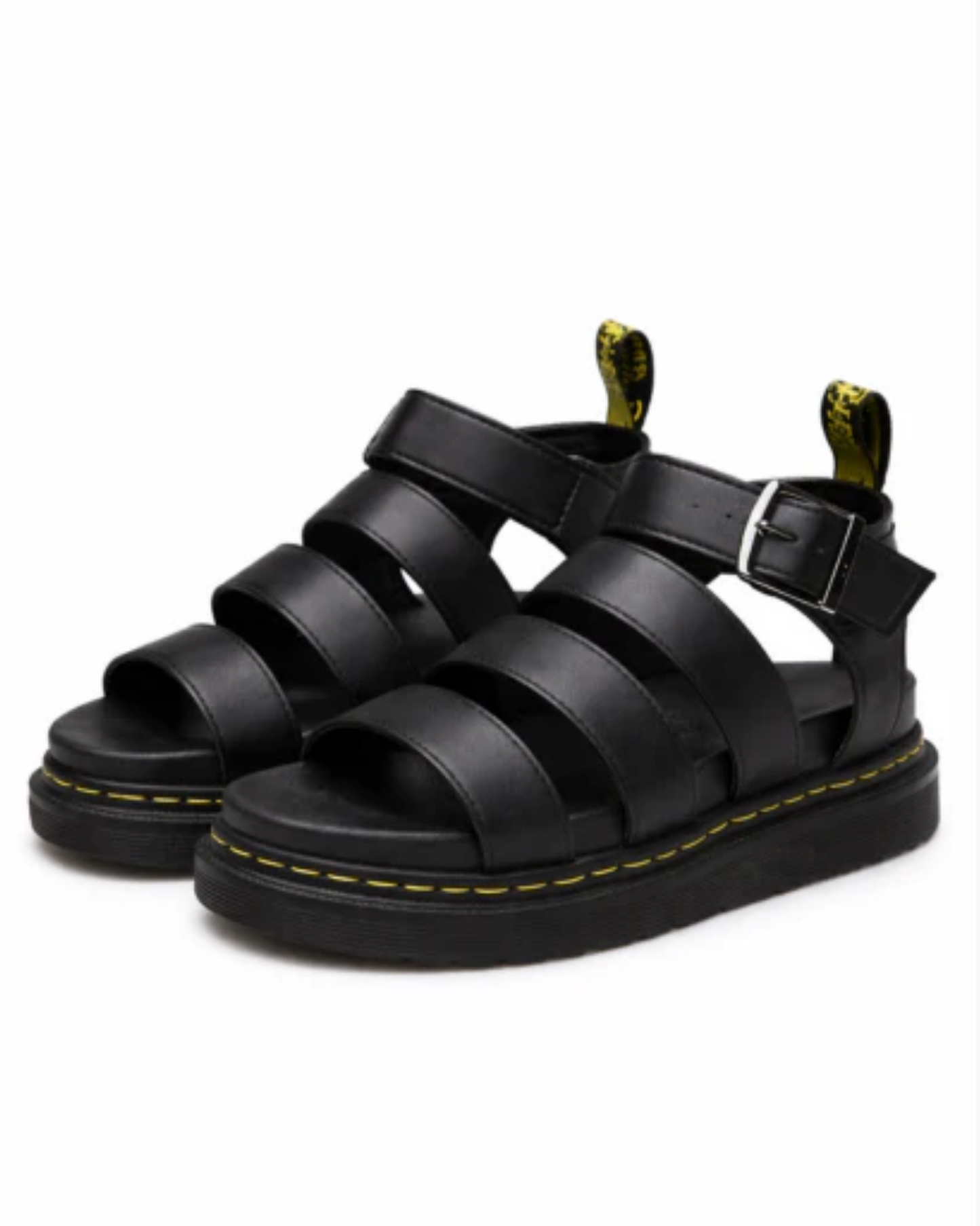 Sandales Compensées Femme – Brides Multiples & Boucle Ajustable, Plateforme Confort Été