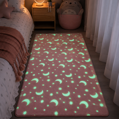 Tapis phosphorescent pour chambre d'enfant