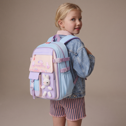 Détail de l'organisation intérieure du sac à dos