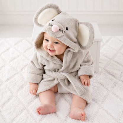 Ensemble des motifs animaux disponibles pour le poncho de bain