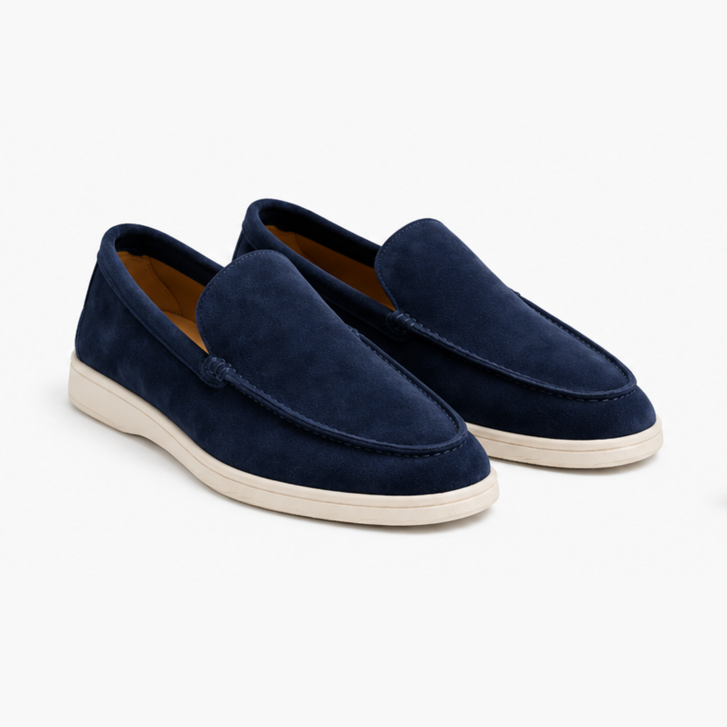 Mocassins Slip-On En Suédine Luxe – Homme Élégant & Confortable