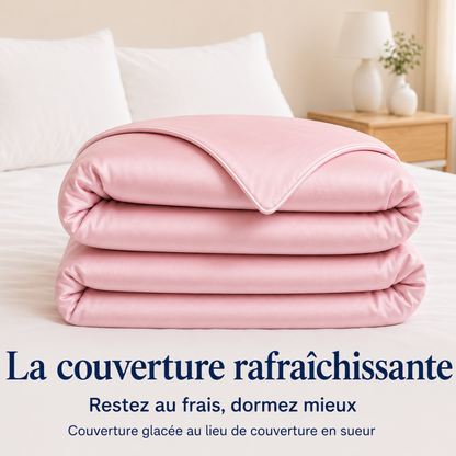 Couverture Rafraîchissante – Nuits Fraîches Sans Transpiration, Effet Glacial