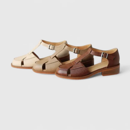 Sandales Femme Confort Bride Boucle – Talon Bas Stable | Maintien Ergonomique