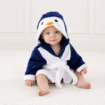 Guide des tailles du poncho de bain à capuche