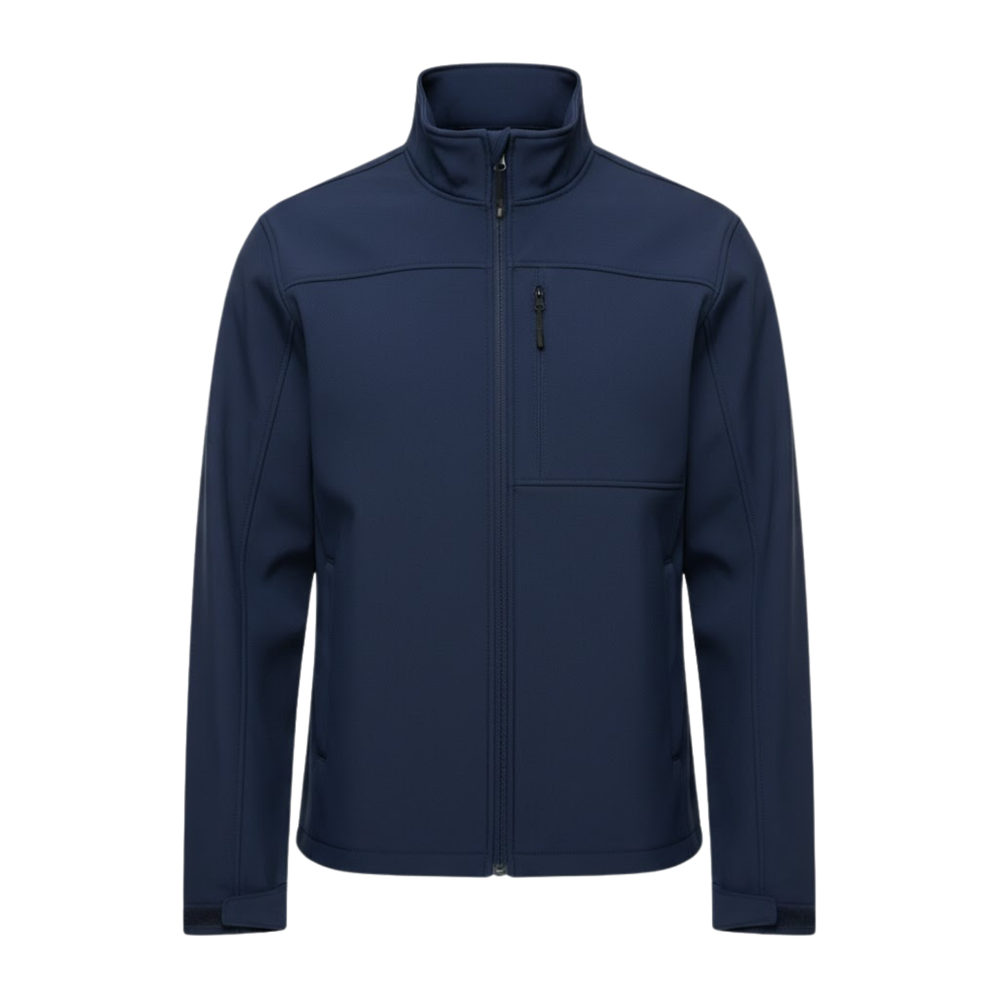 Veste imperméable homme col montant, coloris bleu marine