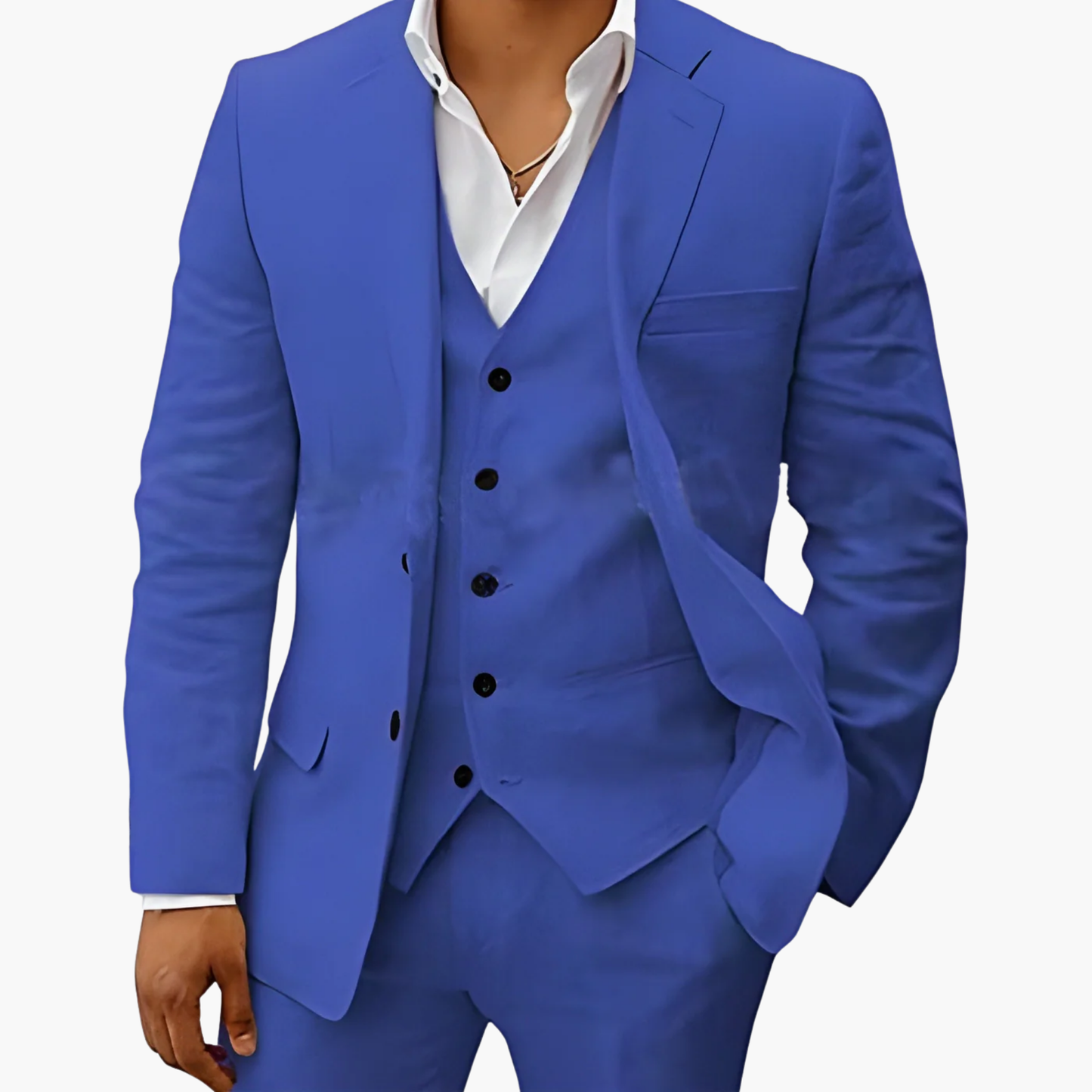 Ensemble Costume Homme 3 Pièces en Lin – Élégant, Léger et Respirant