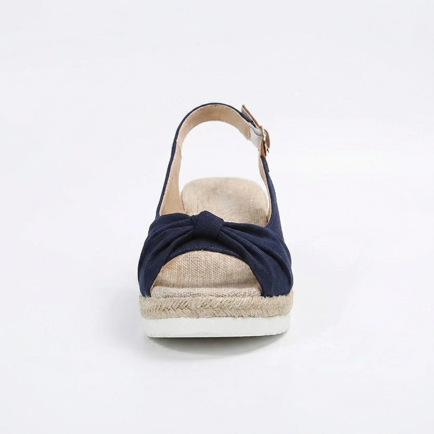 Sandales Ergonomiques Compensées Bride Ajustable | Confort Orthopédique Femme