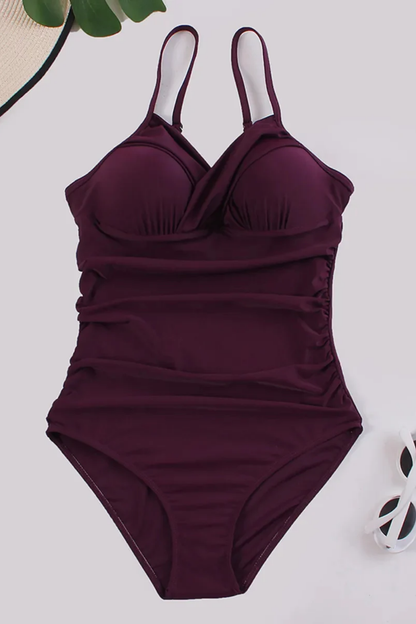 Maillot de Bain Femme Grande Taille Une Pièce – Maintien Rembourré & Silhouette Élégante | Plage
