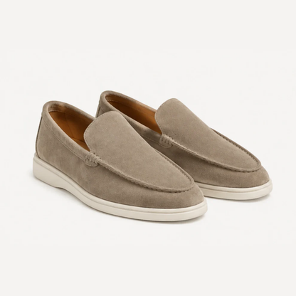 Mocassins Slip-On En Suédine Luxe – Style Décontracté Chic