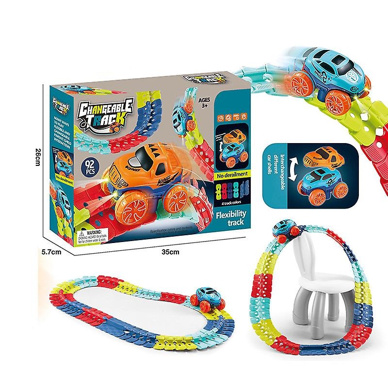 Circuit flexible 92 pièces – 2,2 mètres de piste