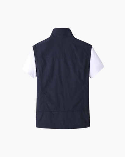 Gilet sans manches homme, porté