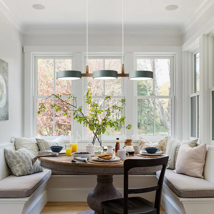 Suspension nordique verte