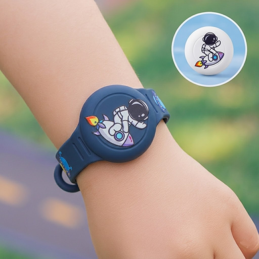Bracelet au motif astronaute