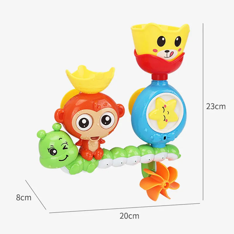Pièces du set de jouets de bain détachées pour le rangement