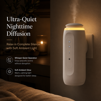Diffuseur DIFFUSAIR dans une chambre