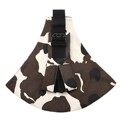 Gros plan sur la boucle de sécurité réglable de l'écharpe