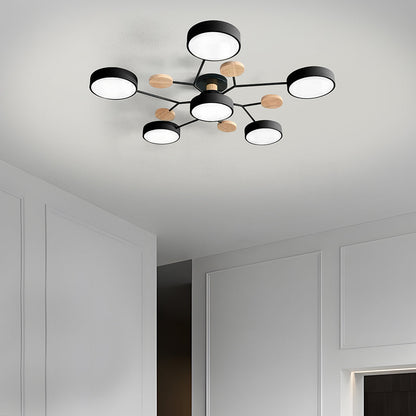 Suspension LED circulaire style contemporain