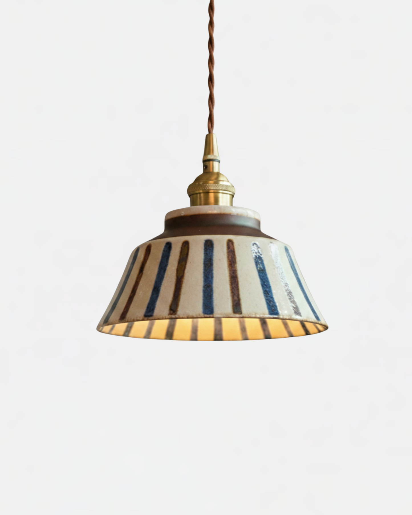 Suspension SAVI motif Terre Rayée